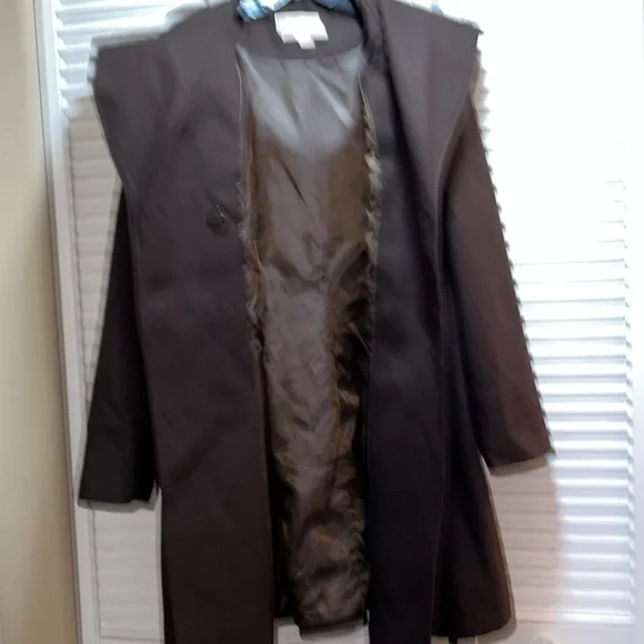 Brown Michael Kors women's XXL above the knee coat - Picture 4 of 5